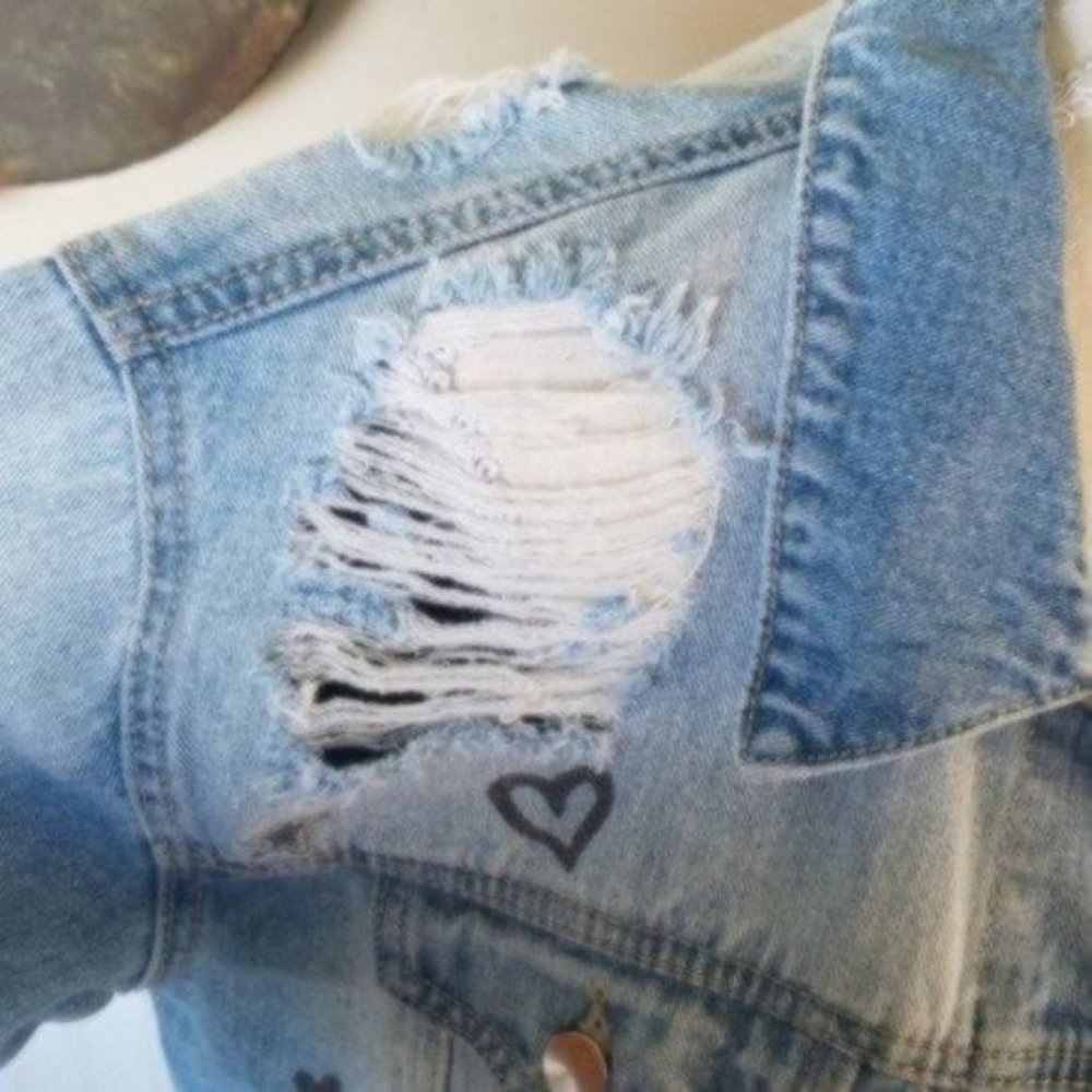 Amazing‎ vintage Jean Jacket - Picture 6 of 6